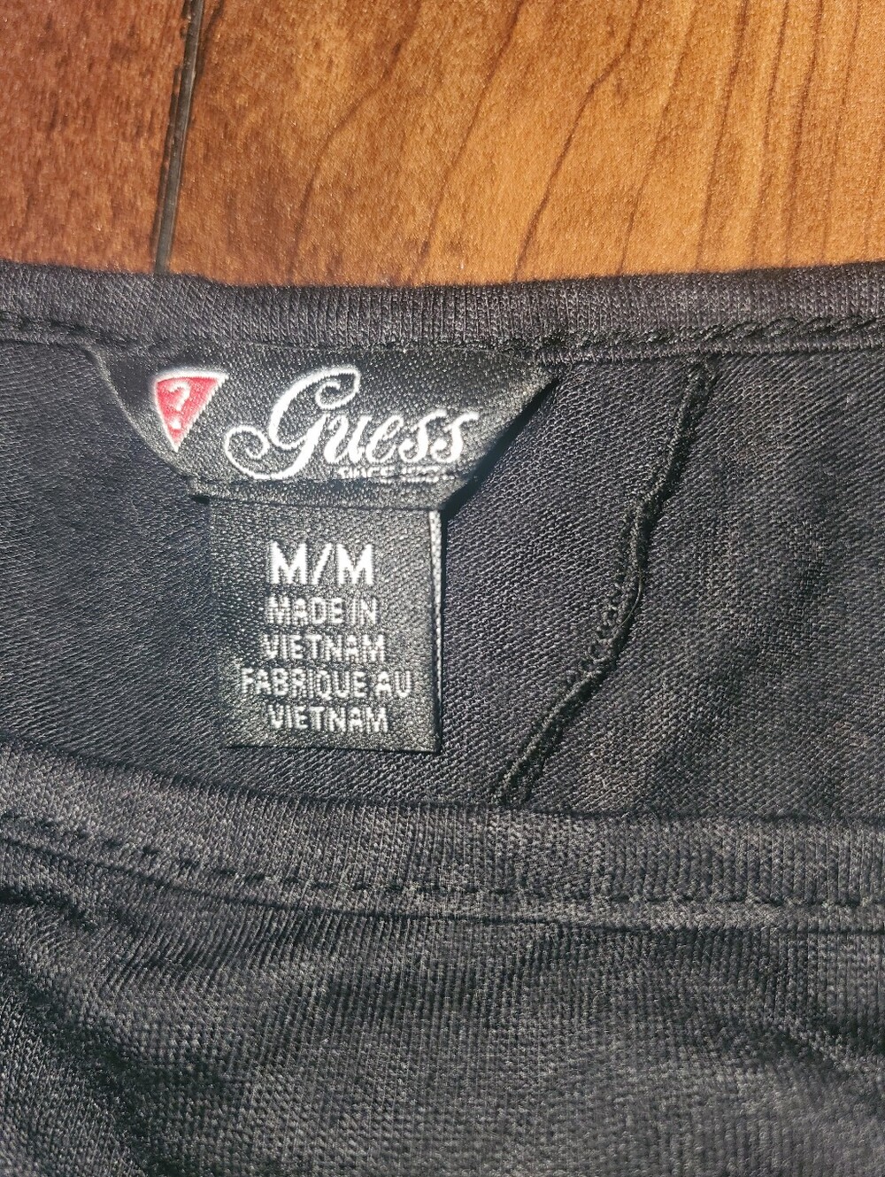 Guess Black Cropped Short Sleeve Top - Picture 7 of 14